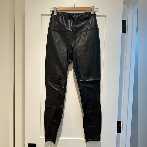 Aritzia Wilfred Leather Leggings - Picture 1 of 3
